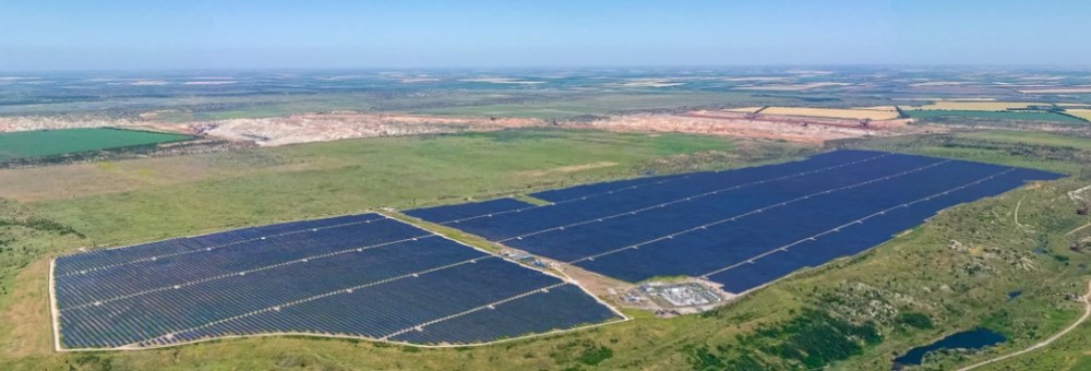 Найбільша в Україні Нікопольська сонячна електростанція