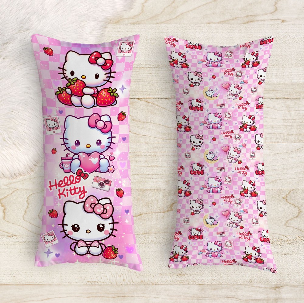 Подушка-дакімакура «Hello Kitty» для дітей, 40×100 см