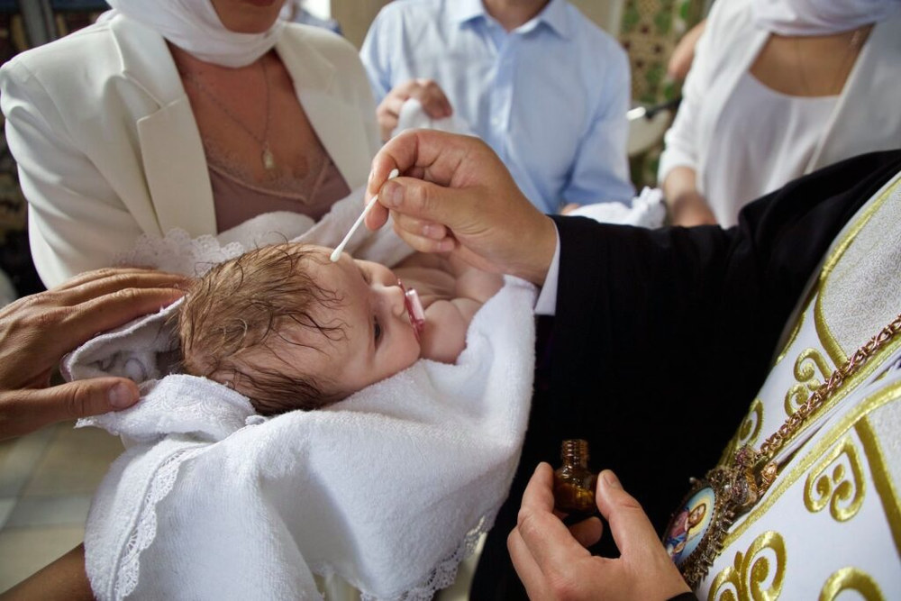 Таїнство Хрещення в церкві
