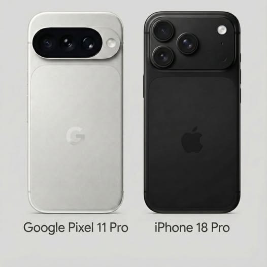Google Pixel 11 проти iPhone 18 Pro: битва очікувань найгучніших флагманів 2026 року